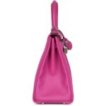HERMÈS KELLY RETOURNE 28 MAGNOLIA EVERCOLOR PALLADIUM HARDWARE