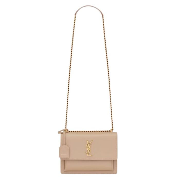 SAINT LAURENT SUNSET MEDIUM IN SMOOTH LEATHER