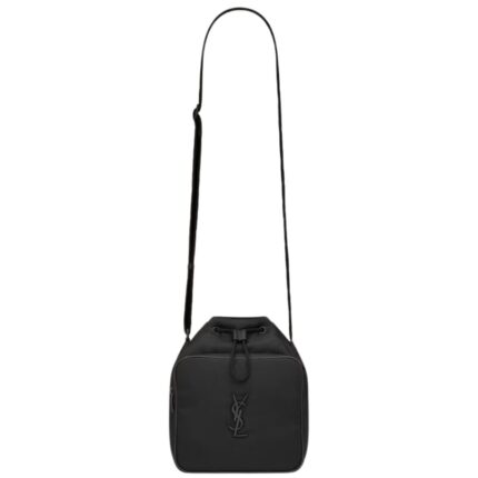 SAINT LAURENT NIKI SMALL BUCKET BAG IN NYLON
