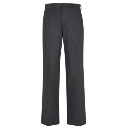 FENDI GRAY WOOL PANTS