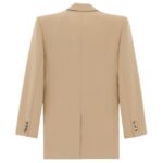 SAINT LAURENT JACKET IN WOOL GABARDINE
