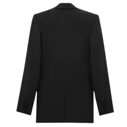 SAINT LAURENT JACKET IN SILK CREPE