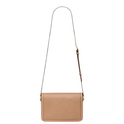 SAINT LAURENT SOLFERINO MEDIUM SATCHEL IN VEGETABLE-TANNED LEATHER