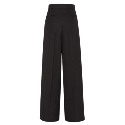 FENDI PANTS GRAIN DE POUDRE WOOL
