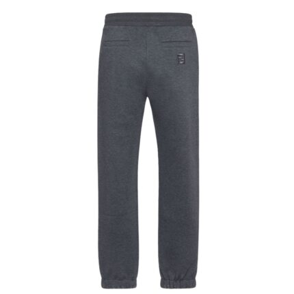 FENDI DARK GRAY COTTON PANTS
