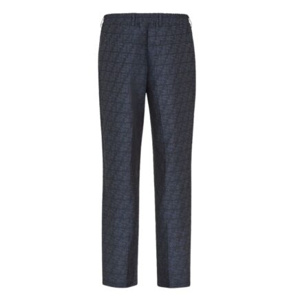 FENDI BLUE CORDUROY PANTS