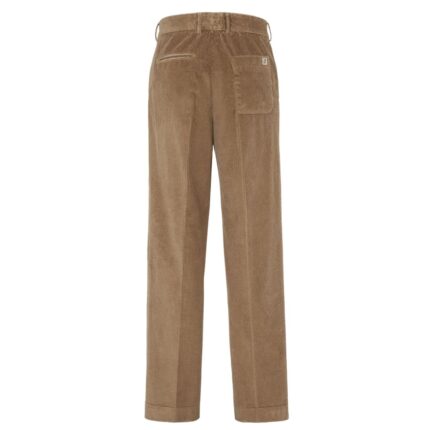 FENDI LIGHT BROWN CORDUROY PANTS