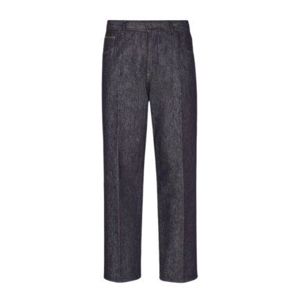 FENDI LONG JEANS BLUE PANTS