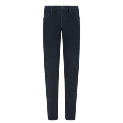 TOM FORD 12 WAVES CORD STANDARD FIT DENIM BLACK