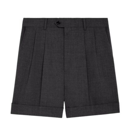 CELINE SCHOOL BOY SHORTS IN WOOL