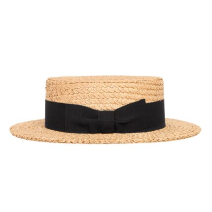 CELINE CANOTIER HAT IN STRAW
