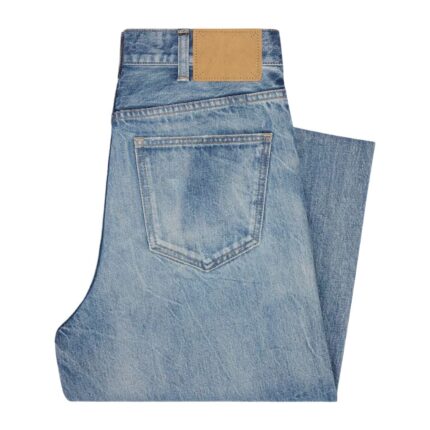 CELINE FLARED SURF JEANS IN SUMMER DAZED WASH DENIM