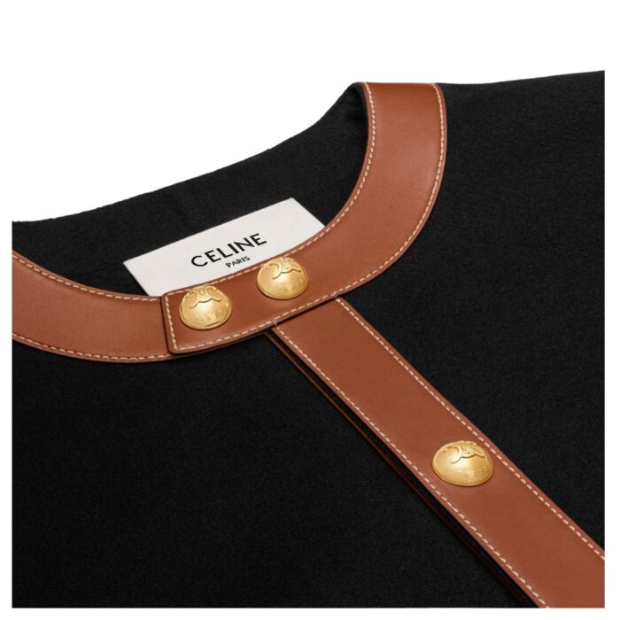 CELINE CARDIGAN JACKET IN DOUBLE FACE CASHMERE