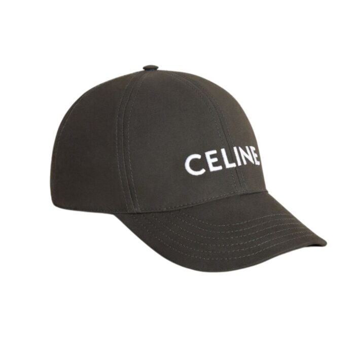 CELINE BASEBALL CAP IN COTTON KHAKI