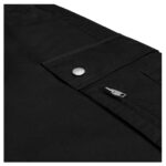 CELINE CARGO PANTS IN COTTON LINEN BLACK